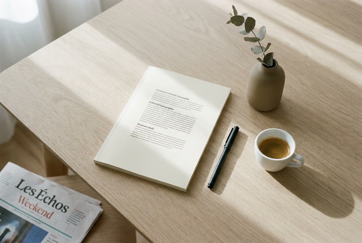 Composition de documents et de données de marché — Tandem Radar.